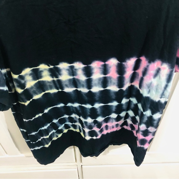 Black tie dye tshirt - Picture 5 of 5